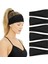 Women's Elastic Headband Lady Hair Non-Slip Wide Thick Headband Fashion Soft Fabric Women's Headband Short Hair Accessories 6 Pack (Yurt Dışından) 1