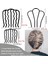 Pieces Metal Hair Side Comb Hair Fork Clip Teeth Hair Clip Stick For Updo Bun U Shaped Hair Comb For Retro Hairstyle Hair Accessories Thick And Thin Hair Combination (Yurt Dışından) 3