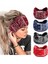 Women's Headband Fashion Elastic Wide Hairband Knotted Turban Headband Yoga Running Sweatproof Band Elastic Headband Fashion Wrap Headband Girls Hair Accessories 4 Pack (Yurt Dışından) 1