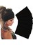 Womens Wide Headband Elastic Headband Bohemian Headband Womens Hairband Turban Workout Hairband Girls Accessories Black 6 Pack (Yurt Dışından) 4
