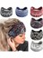 Women's Headband Non-Slip Wide Hairband Knotted Turban Elastic Fashion Headband Sweatproof Elastic Headband Fashion Wrap Headband Girls Hair Accessories 6-Pack (Yurt Dışından) 1