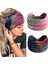 Pack Women's Boho Extra Wide 7 Inch Headband Knotted Non-Slip Fashion Hairband Elastic Yoga Hairband Girls Headband (Yurt Dışından) 1