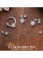 Casdre Star Shape Rhinestone Hair Clip Bridal Hair Accessories Sparkling Crystal Bridal Wedding Hair Accessories For Women And Girls (5 Pack) (Yurt Dışından) 2