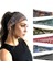 Women's Headband Non-Slip Wide Hairband Knotted Turban Elastic Fashion Headband Sweatproof Elastic Headband Fashion Wrap Headband Girls Hair Accessories 6-Pack (Yurt Dışından) 1