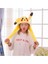 Kulakları Hareket Eden LED Işıklı Pokemon Go Pikachu Kulaklı Şapka & Peluş Oyuncak Tiktok Şapka 50CM 3