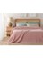 Plain Pamuklu Çift Kişilik Pike 200X220 cm Pembe 1