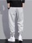 Mountain Eşofman Altı Jogger - Gri Baskılı Lastik Paça Yüksel Bel 2