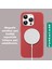 Apple iPhone 16 Plus ile Uyumlu Velvet Serisi Içi Kadife Magsafe Şarj Özellikli Silikon Kılıf 3