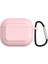 - Apple Airpods 3. Nesil - Kılıf Darbelere Karşı Dayanıklı Koruyucu Silikon Kılıf Airbag 23 - Pembe Açık - T19613 1