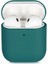 - Apple Airpods 1. Nesil - Kılıf Darbelere Karşı Dayanıklı Silk Silikon Kılıf - Koyu Yeşil - T13946 1