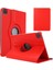 - Apple iPad Air 11 2024 - Tablet Kılıfı 360 full Korumalı Yatay Dikey Dönebilen Standlı Kılıf - Kırmızı - T32125 1