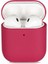 - Apple Airpods 1. Nesil - Kılıf Darbelere Karşı Dayanıklı Silk Silikon Kılıf - Pembe Koyu - T13946 1