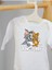 Uzun Kollu %100 Pamuklu Tom And Jerry Tasarımlı Bebek Body Zıbın 2