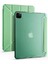 - Apple iPad Pro 12.9 2022 M2 - Tablet Kılıfı Kalem Bölmeli Korumalı Standlı Tri Folding Kılıf - Açık Yeşil - T25023 1