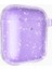 - Apple Airpods 1. Nesil - Kılıf Allstar Parlayan Simli Saydam Renkli Airbag 32 Kılıf - Mor - T32468 1