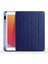 - Apple iPad 9.7 2017 (5.Nesil) - Tablet Kılıfı Kalem Bölmeli Korumalı Standlı Tri Folding Kılıf - Koyu Yeşil 5