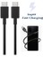 Samsung Uyumlu Hızlı Şarj Kablosu Type-C To Type-C 1 Metre Siyah Iki Ucu Type-C Kablo 1