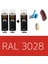 2 Adet Sprey+1 Adet Vernik Kırmızı RAL-3028 Sprey Boya Seti 400 Ml+Zımpara+Kağıtbant+Eldiven 1