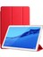 - Huawei MediaPad T5 10 inc - Tablet Kılıfı Smart Cover Standlı 1-1 Kılıf - Kırmızı - T12853 1