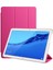 Mediapad T5 10.1.inç Kılıf Smart Cover Standlı 1-1 Kılıf Pembe 1
