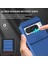 Pixel 8 Pro Kayar Kamera Kapaklı Sağlam Standı Telefon Kılıfı - Mavi (Yurt Dışından) 3