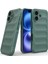 iPhone 16 Plus Için Yumuşak Kauçuk Şok Emici Telefon Kılıfı - Yeşil (Yurt Dışından) 1