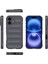 iPhone 16 Plus Için Yumuşak Kauçuk Şok Emici Telefon Kılıfı - Koyu Gri (Yurt Dışından) 4