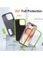 iPhone 16 Pro Max Için Hibrit Yumuşak Silikon Sert Pc Arka Tampon Stand Telefon Kılıfı - Gri (Yurt Dışından) 3