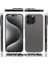 iPhone 16 Pro Max Için Ince Kristal Şeffaf Sert Akrilik Tpu Tampon Telefon Kılıfı - Şeffaf (Yurt Dışından) 3
