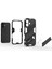 iPhone 16 Plus Için Sert Pc Tpu Tampon Hibrit Düşmeye Karşı Koruyucu Stand Telefon Kılıfı - Kırmızı (Yurt Dışından) 2