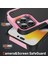 iPhone 16 Pro Için Hibrit 2'si 1 Arada Sert Pc Yumuşak Tpu Dayanıklı Telefon Kılıfı - Pembe - Siyah (Yurt Dışından) 4