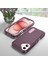iPhone 16 Için Hibrit Yumuşak Silikon Sert Pc Arka Tampon Stand Telefon Kılıfı - Mor (Yurt Dışından) 2