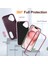 iPhone 16 Için Hibrit Yumuşak Silikon Sert Pc Arka Tampon Stand Telefon Kılıfı - Mor (Yurt Dışından) 3