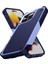 iPhone 16 Pro Için Hibrit 2'si 1 Arada Sert Pc Yumuşak Tpu Dayanıklı Telefon Kılıfı - Mor - Mavi (Yurt Dışından) 1