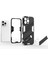 iPhone 16 Pro Max Için Sert Pc Tpu Tampon Hibrit Düşmeye Karşı Koruyucu Stand Telefon Kılıfı - Siyah (Yurt Dışından) 4