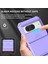 Pixel 8 Kayar Kamera Kapaklı Sağlam Standı Telefon Kılıfı - Mor (Yurt Dışından) 3