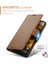 Pixel 9 Pro Xl Için Pu Deri Standli Cüzdan Flip Telefon Kılıfı - Kahverengi (Yurt Dışından) 5