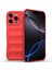 iPhone 16 Pro Için Yumuşak Kauçuk Şok Emici Telefon Kılıfı - Kırmızı (Yurt Dışından) 2