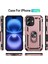 iPhone 16 Plus Için Halka Tutuculu Çift Katmanlı Telefon Kılıfı - Rose Gold (Yurt Dışından) 5