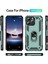iPhone 16 Pro Max Için Halka Tutuculu Çift Katmanlı Telefon Kılıfı - Yeşil (Yurt Dışından) 5
