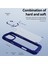iPhone 16 Pro Için Şeffaf Sert Pc Tpu Tampon Telefon Kılıfı - Mavi (Yurt Dışından) 3