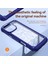 iPhone 16 Pro Için Şeffaf Sert Pc Tpu Tampon Telefon Kılıfı - Mavi (Yurt Dışından) 4