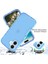 iPhone 16 Için Hibrit Bumper Tam Koruma Telefon Kılıfı - Gök Mavisi (Yurt Dışından) 3