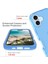 iPhone 16 Için Hibrit Bumper Tam Koruma Telefon Kılıfı - Gök Mavisi (Yurt Dışından) 4