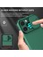 iPhone 16 Pro Max Kayar Kamera Kapaklı Sağlam Standı Telefon Kılıfı - Yeşil (Yurt Dışından) 4