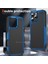 iPhone 16 Pro Max Için Hibrit 2'si 1 Arada Sert Pc Yumuşak Tpu Dayanıklı Telefon Kılıfı - Mavi - Siyah (Yurt Dışından) 3