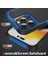 iPhone 16 Pro Max Için Hibrit 2'si 1 Arada Sert Pc Yumuşak Tpu Dayanıklı Telefon Kılıfı - Mavi - Siyah (Yurt Dışından) 4