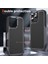 iPhone 16 Pro Max Için Hibrit 2'si 1 Arada Sert Pc Yumuşak Tpu Dayanıklı Telefon Kılıfı - Koyu Gri (Yurt Dışından) 3