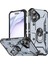 iPhone 16 Plus Için Halka Tutucu Standlı Çift Katmanlı Telefon Kılıfı - Gri (Yurt Dışından) 2