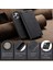 iPhone 16 Pro Max Için Retro Pu Deri Cüzdan Flip Standlı Telefon Kılıfı - Siyah (Yurt Dışından) 3